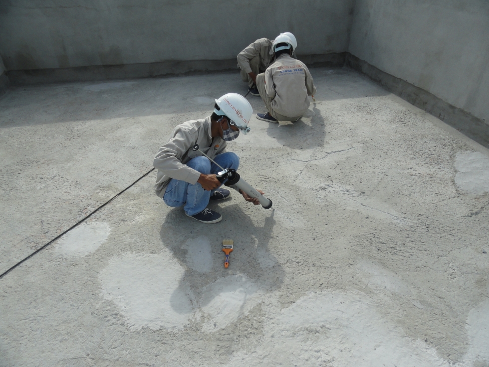 Ứng dụng thực tế của Sika Top Seal 107 trong xây dựng