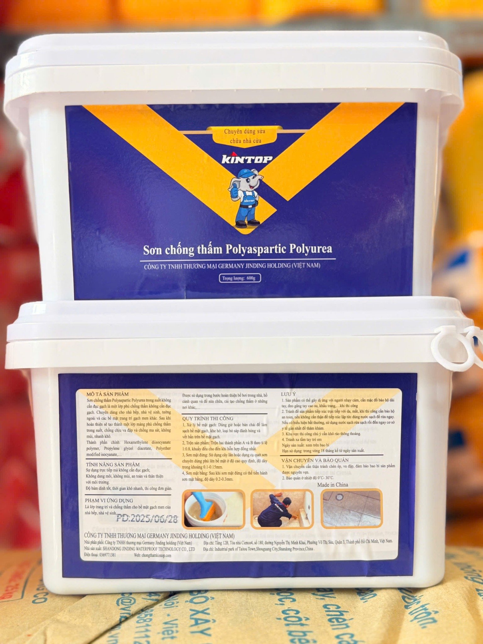 Ưu điểm nổi bật của sơn chống thấm Polyaspartic Polyurea