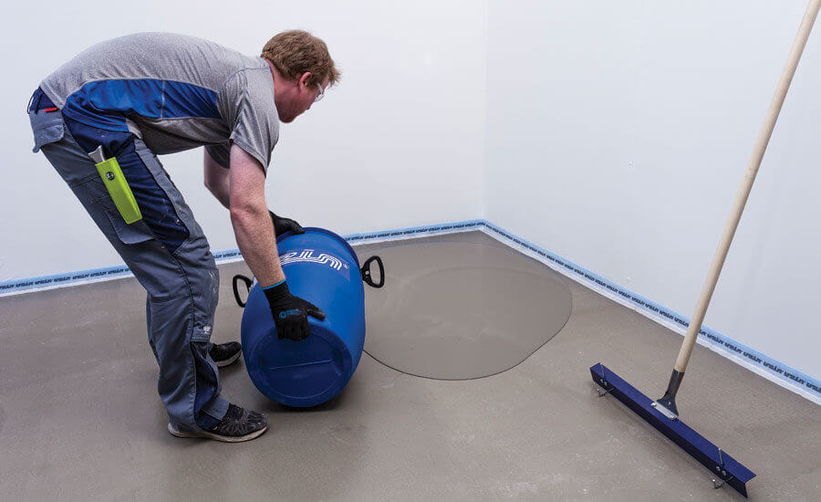 Vữa tự san phẳng