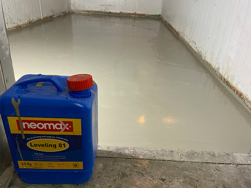 Vữa tự san phẳng gốc xi măng