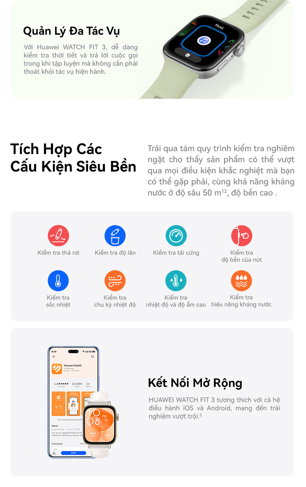 Techwear.vn - HUAWEI WATCH FIT 3