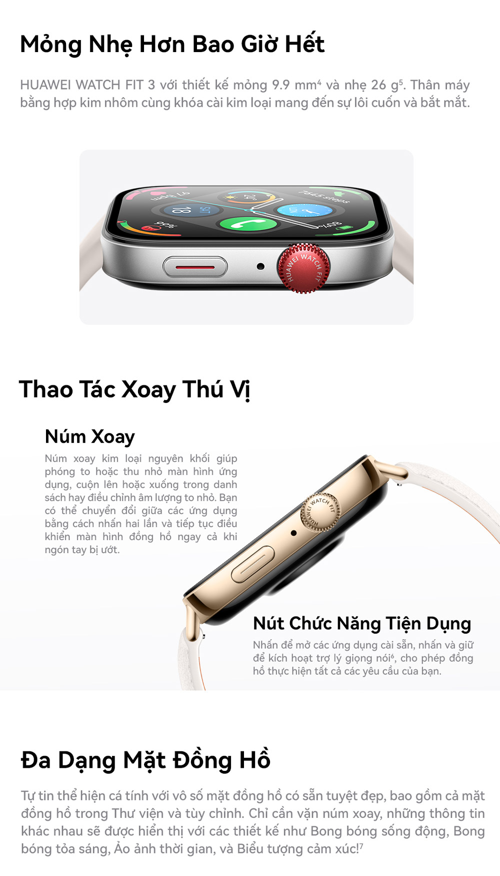 Techwear.vn - HUAWEI WATCHFIT 3