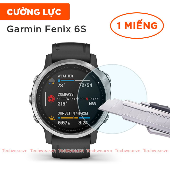 Kính cường lực Garmin Fenix 6S