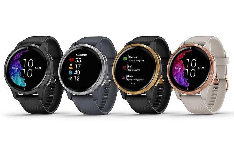 Garmin Venu với 4 màu sắc