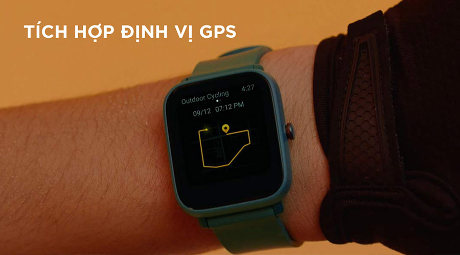 GPS trên Huami Amazfit Bip U Pro
