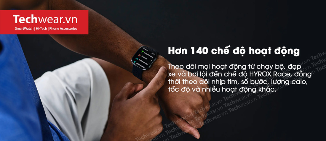 Hỗ trợ hơn 140 chế độ luyện tập