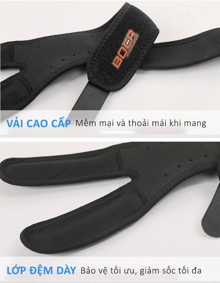 Băng hỗ trợ đầu gối Knee Strap bản đôi