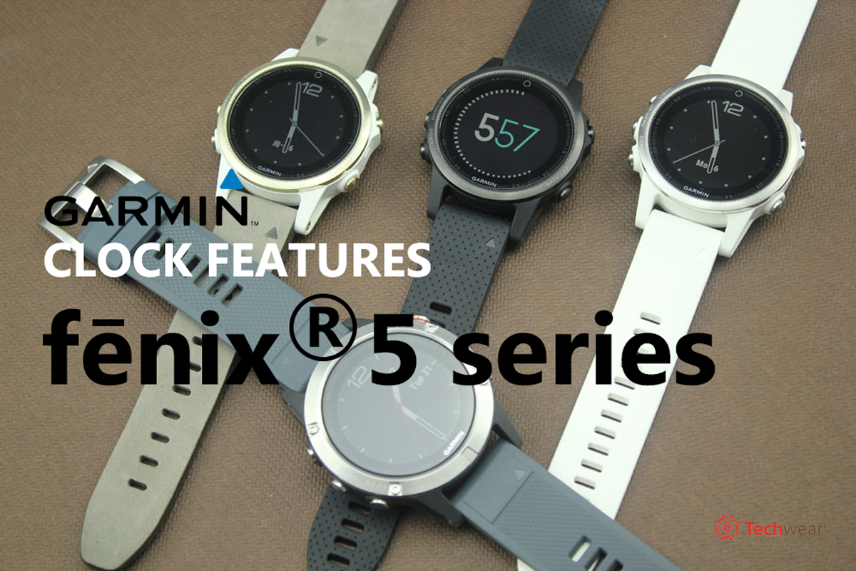 đồng hồ thể thao GPS Garmin Fenix 5, 5S và 5X