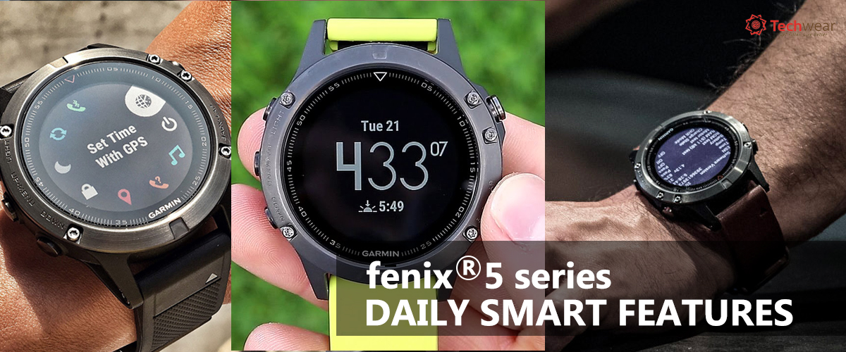 đồng hồ thể thao GPS Garmin Fenix 5, 5S và 5X