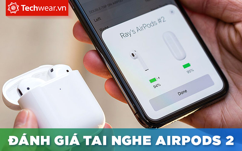 Đánh giá Apple AirPods 2