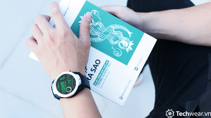 đồng hồ thông minh ticwatch pro phiên bản wear os h