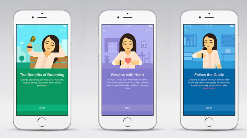 tính năng Relax của Fitbit