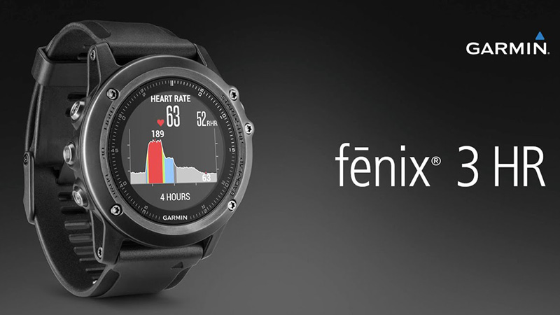 Garmin Fenix 3 HR - Sapphire