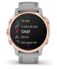 Các ứng dụng thể thao của Fenix 6S