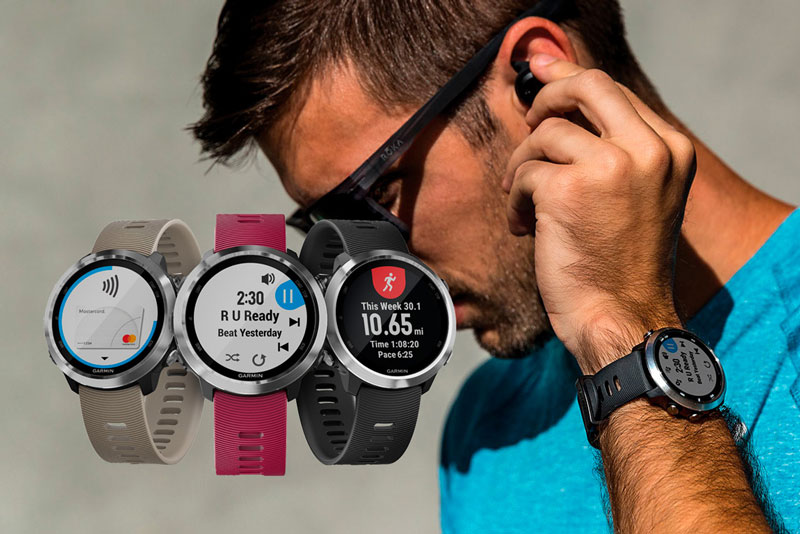 đồng hồ chạy bộ GPS Garmin Forerunner 645 Music
