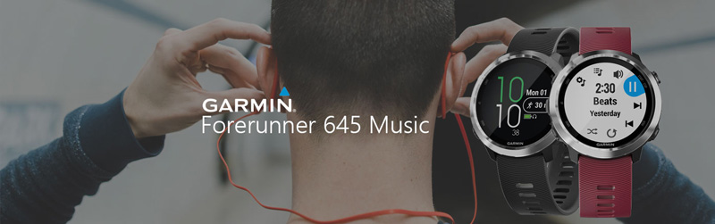 đồng hồ chạy bộ GPS Garmin Forerunner 645 Music