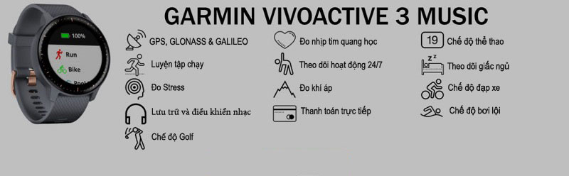 Garmin Vivoactive 3 Music