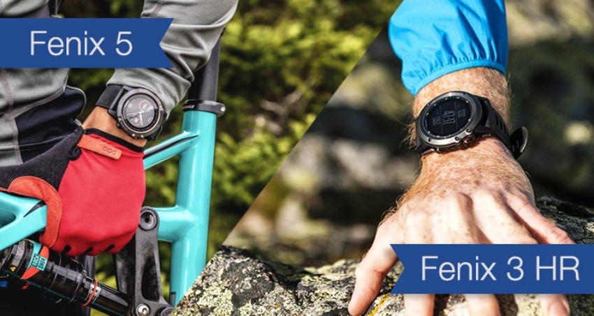 Fenix 5 vs Fenix 3
