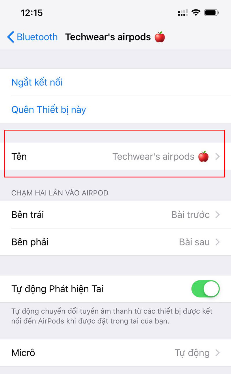 Hướng dẫn sử dụng AirPods