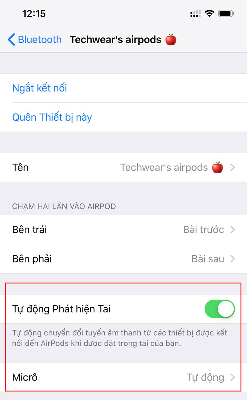 Hướng dẫn sử dụng AirPods