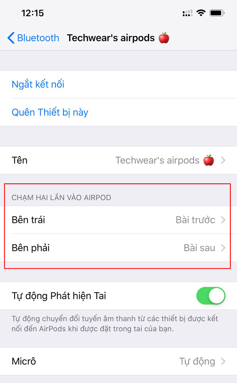 Hướng dẫn sử dụng AirPods