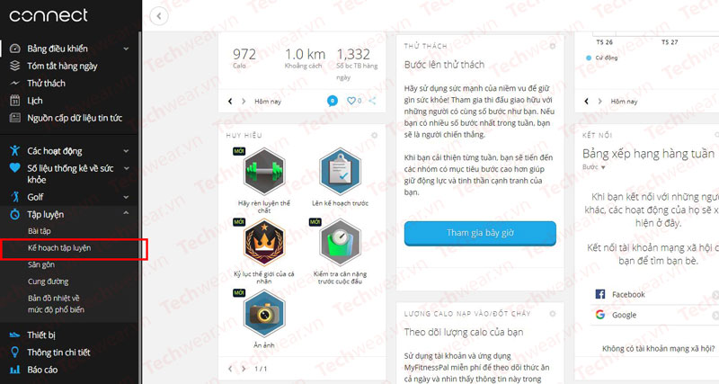 Hướng dẫn tạo và tải bài tập thể thao vào đồng hồ Garmin