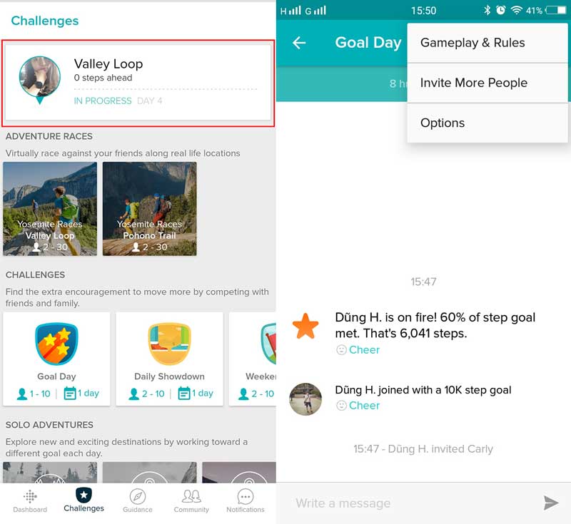 Hướng dẫn tạo Fitbit Challenges