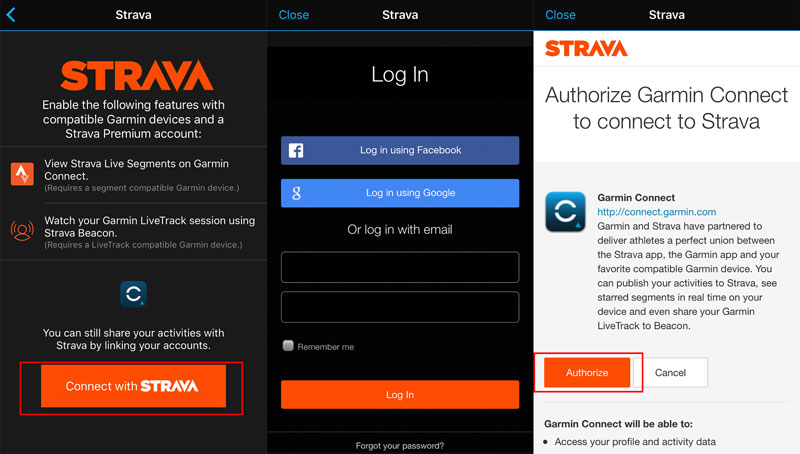 Hướng dẫn đồng bộ ứng dụng Garmin Connect và Strava