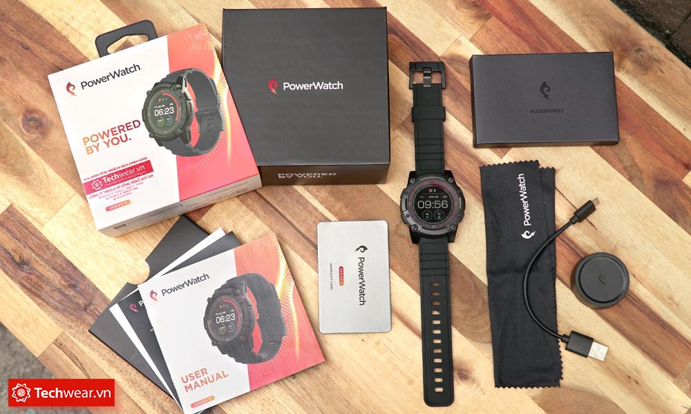Đập hộp Matrix PowerWatch 2 - Techwear.vn