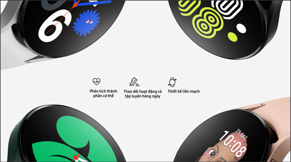 Samsung Galaxy Watch 4 cảm biến