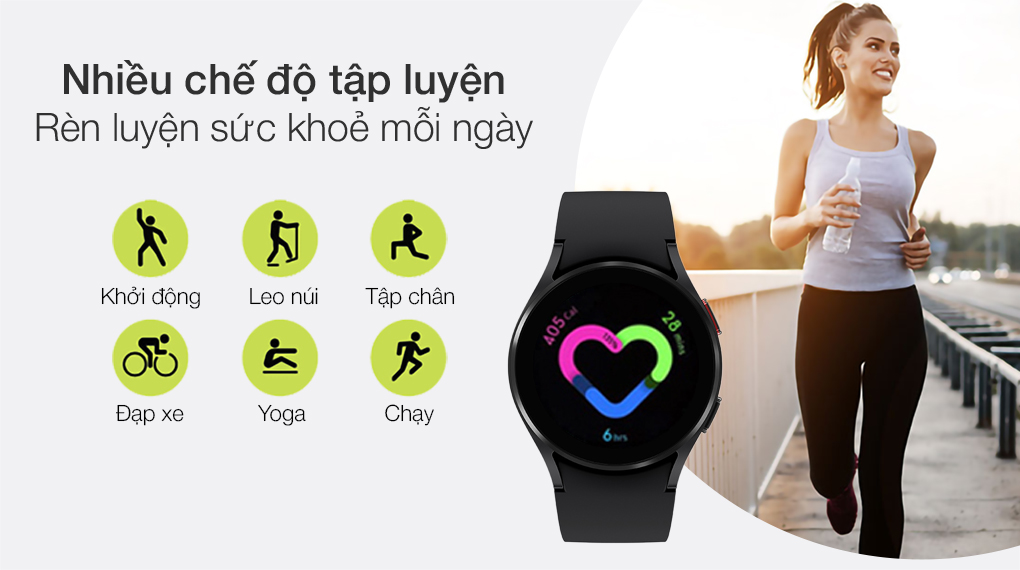 Samsung Galaxy Watch 4 theo dõi sức khỏe