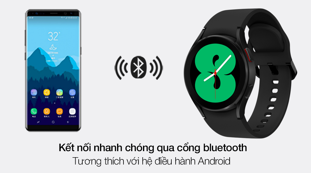 Samsung Galaxy Watch 4 tương thích với Android