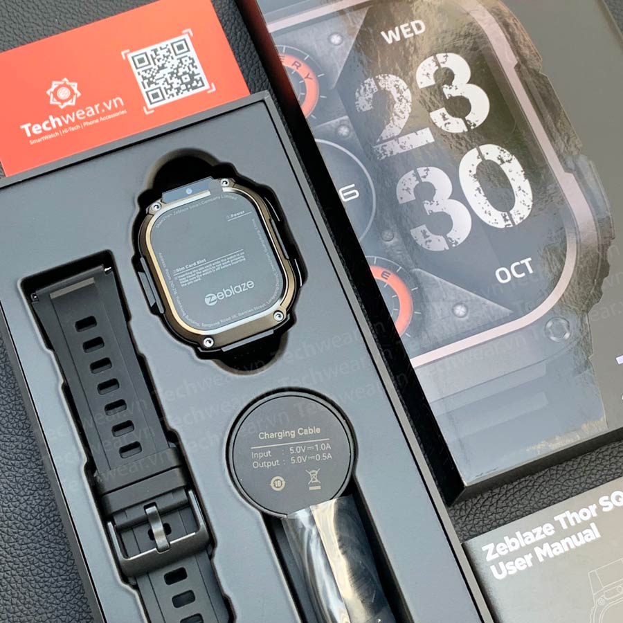 Đồng hồ thông minh gắn sim Zeblaze Thor SQ (Android Watch 4G Sim) - Techwear.vn