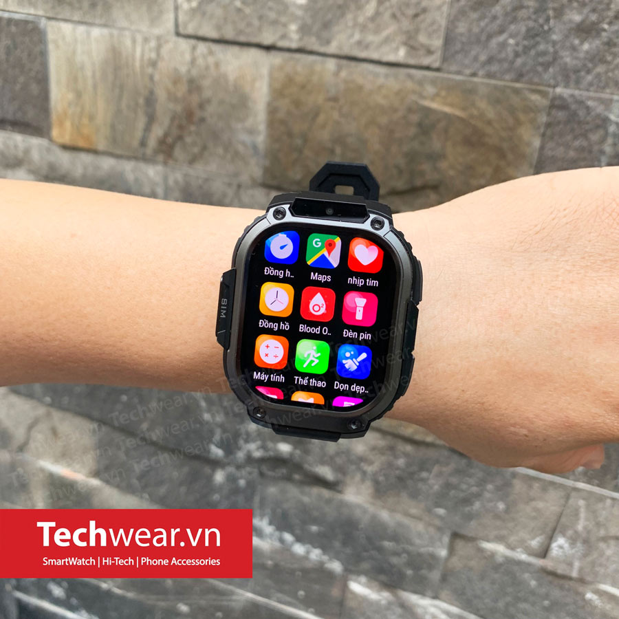 Đồng hồ thông minh gắn sim Zeblaze Thor SQ (Android Watch 4G Sim) - Techwear.vn