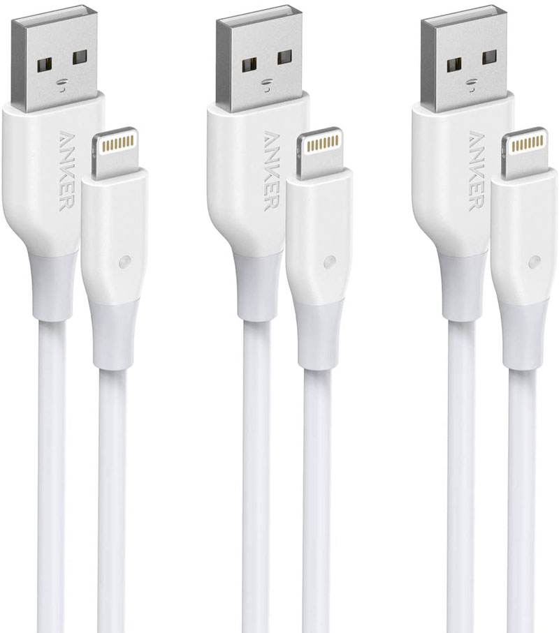 Cáp sạc Anker Powerline Lightning to USB-A 3ft. (3 sợi)