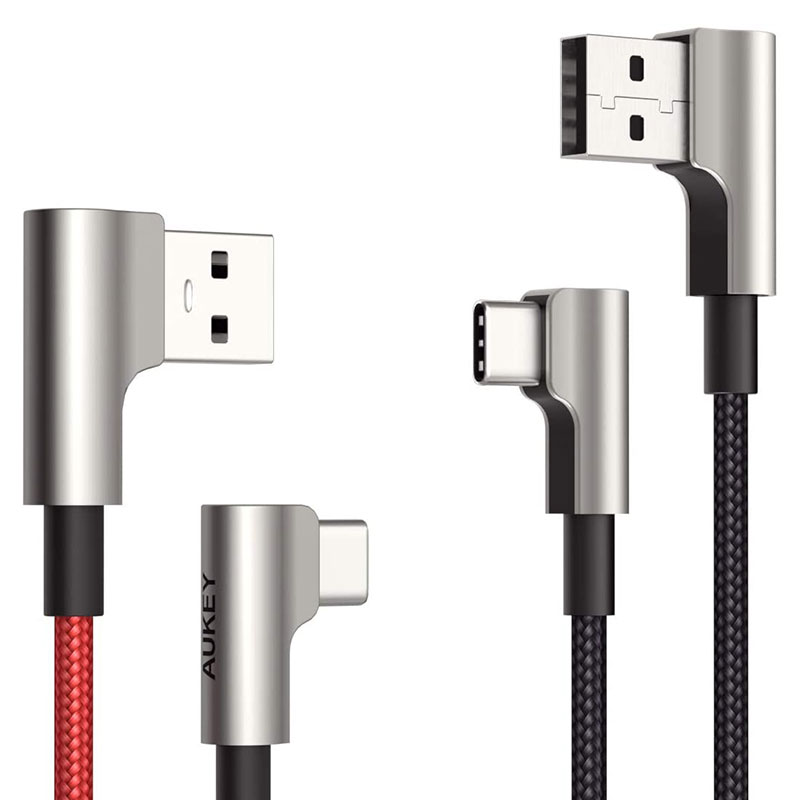 Cáp sạc Aukey Lightning to USB-C 6ft. (2 sợi)