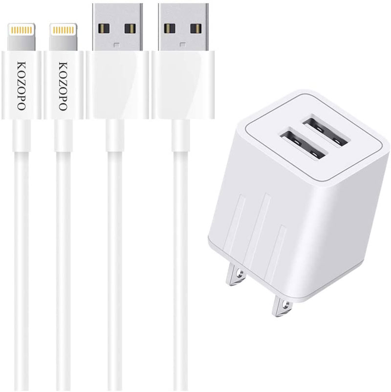 Cáp sạc KOZOPO Lightning to USB-A 6ft. (2 sợi)