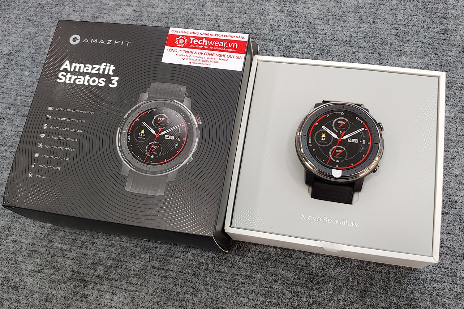 Đồng hồ thông minh Huami Amazfit Stratos 3
