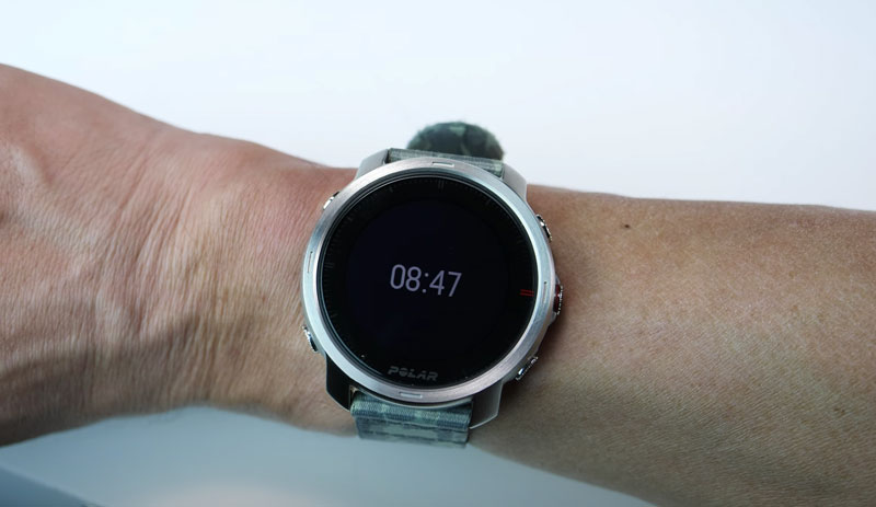 Tính năng Screen Saver trên Polar Grit X