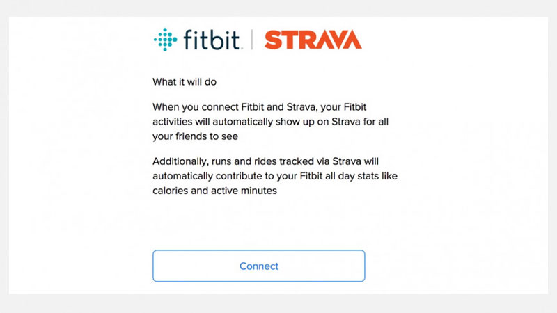 Hướng dẫn kết nối Fitbit và Strava để đồng bộ dữ liệu và bài tập