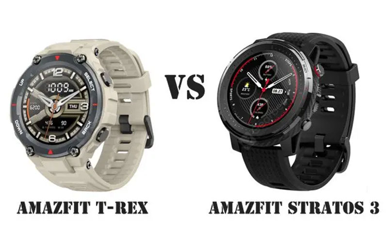 Amazfit T-Rex và Amazfit Stratos 3: Lựa chọn sao cho đúng?