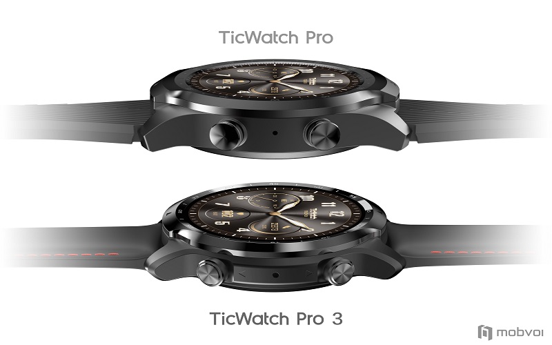 So sánh Ticwatch Pro 3 và Ticwatch Pro(2020)