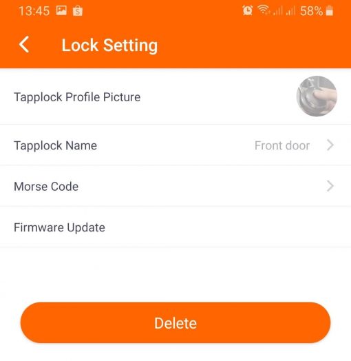 Cài đặt ứng dụng Tapplock