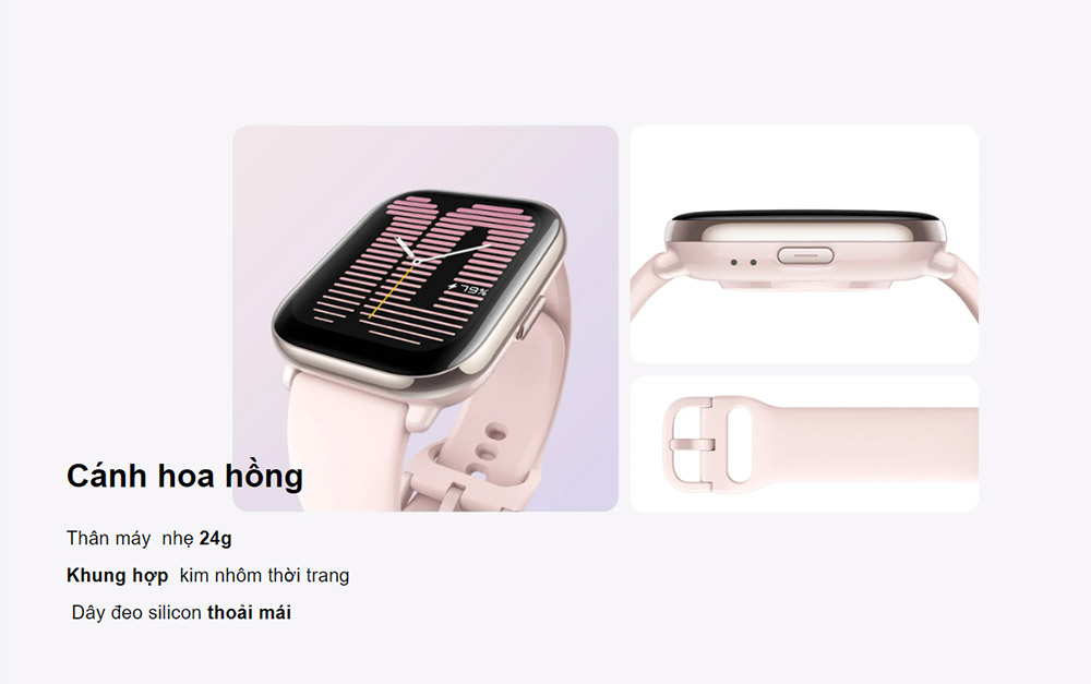 Huami Amazfit Active hồng