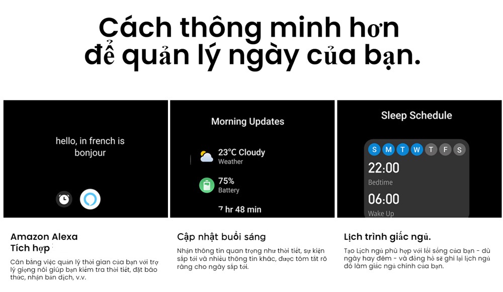Đồng hồ thông minh Amazfit Balance