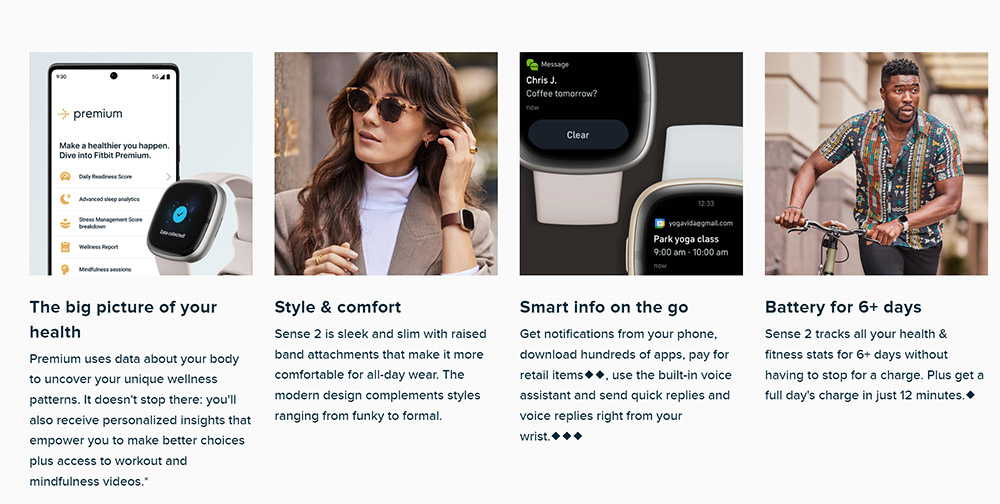 Fitbit Sense 2 | Techwear.vn