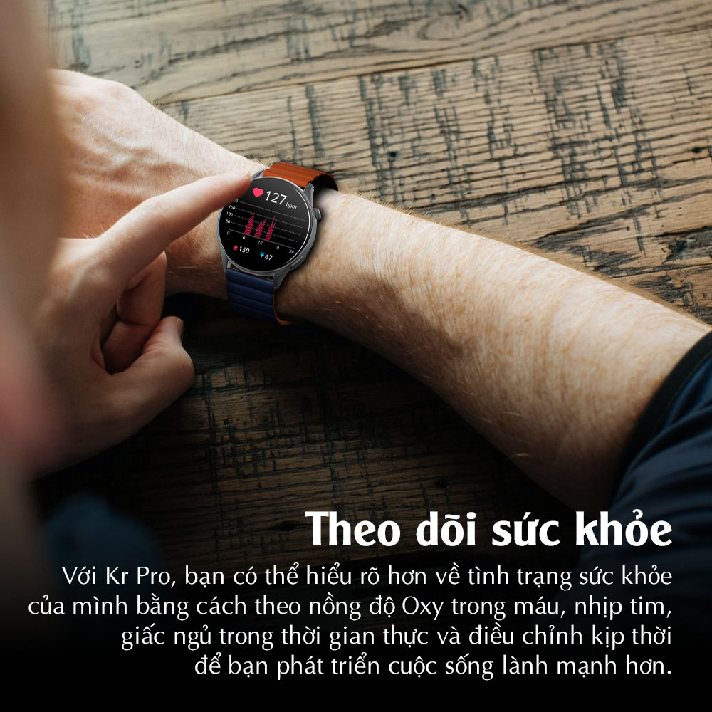 Techwear.VN đồng hồ thông minh Kieslect KR Pro