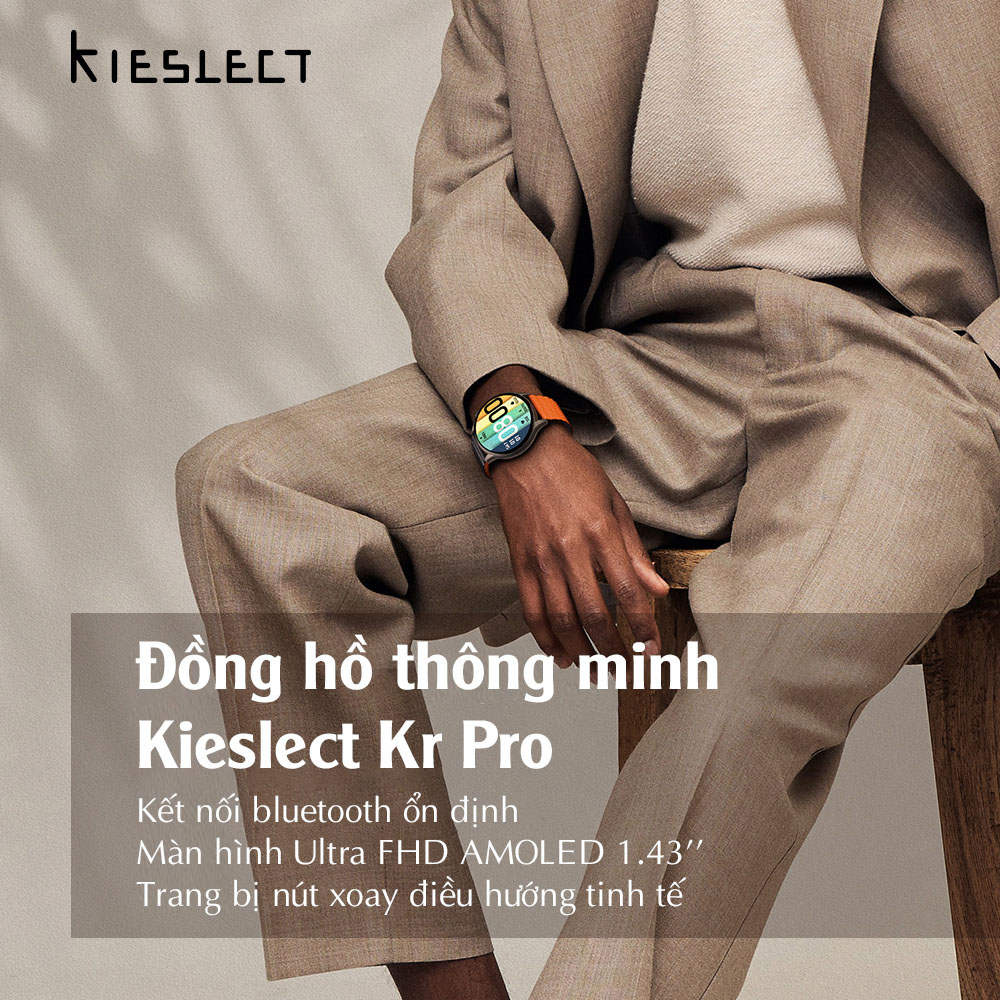 Techwear.VN đồng hồ thông minh Kieslect KR Pro