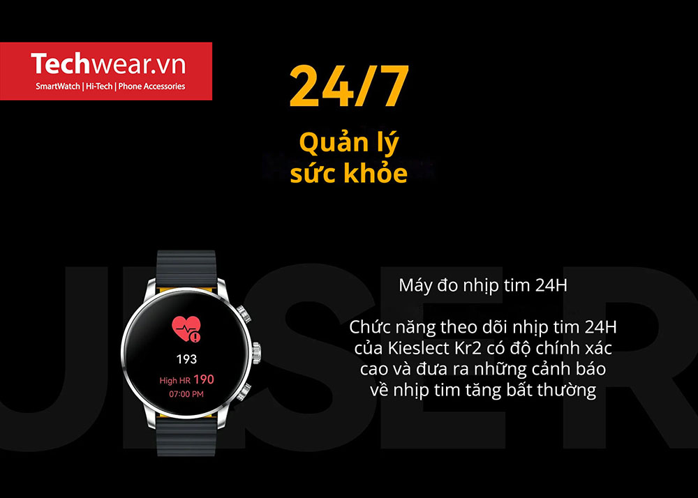 Đồng hồ thông minh Kieslect KR 2