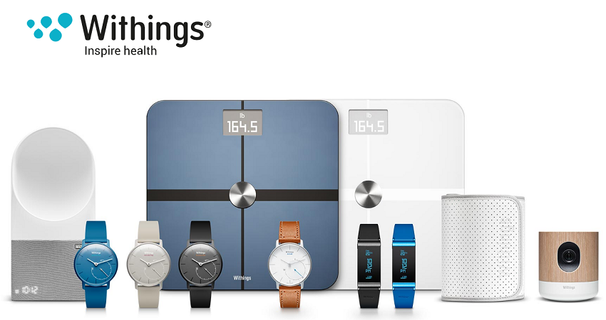 theo dõi sức khỏe với sản phẩm của withings